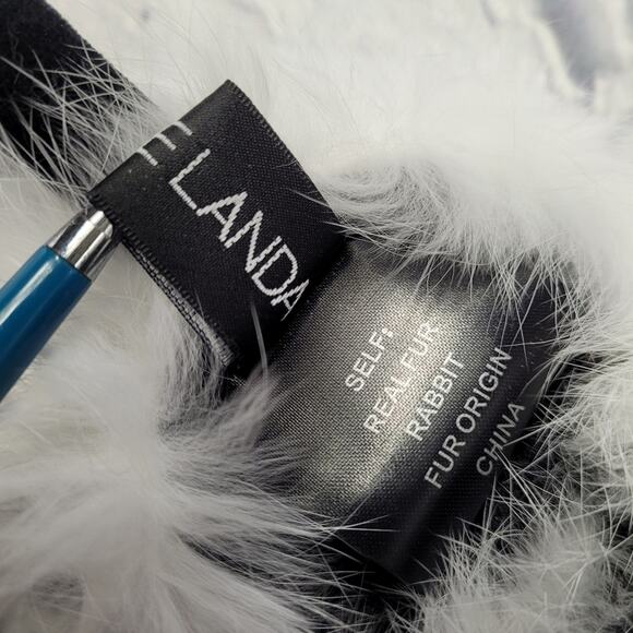 NWT Adrienne Landau Velvet Band White Earmuffs - Picture 7 of 14